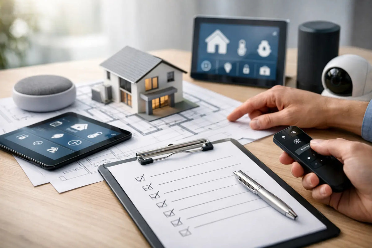 Hausautomation Planung Checkliste für Bauherren