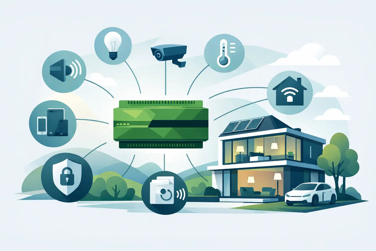 Loxone Miniserver für ein intelligentes Zuhause