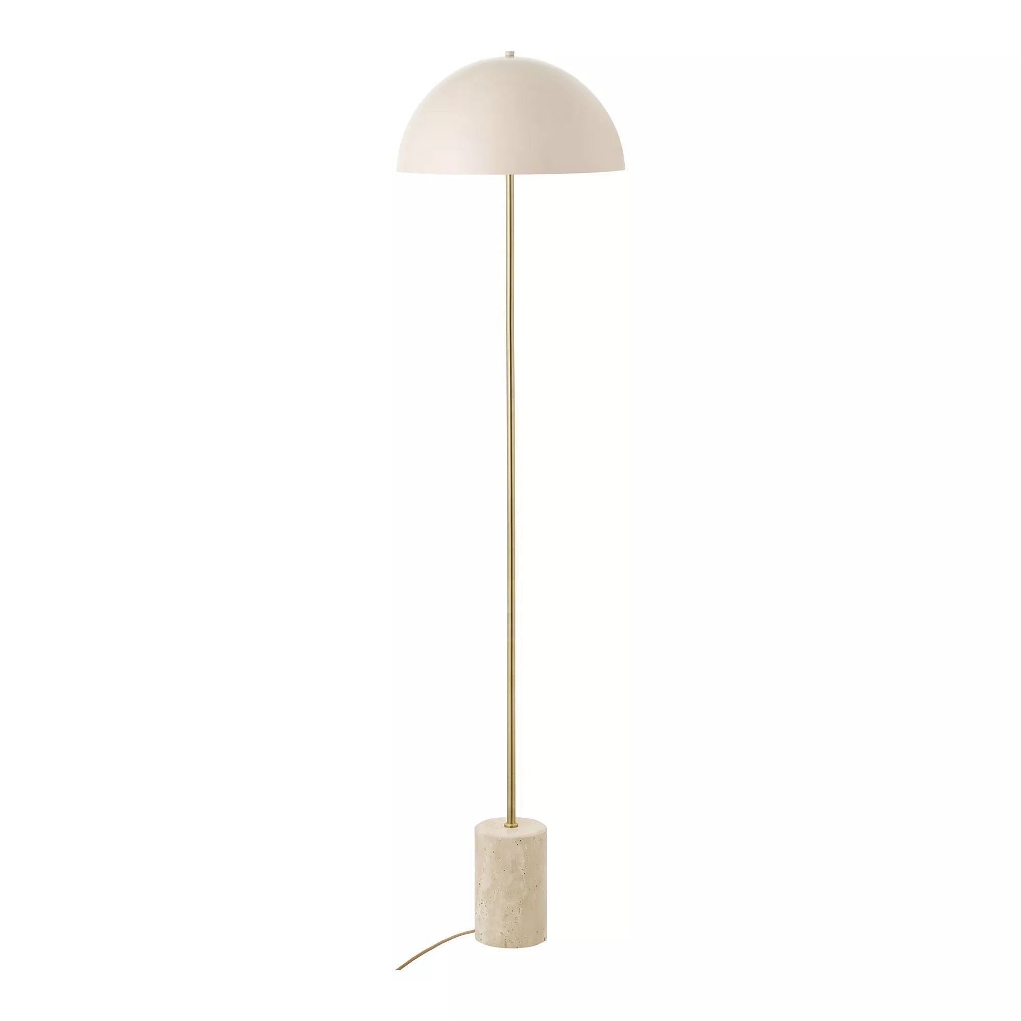 Sheffield Stehlampe mit Marmor und Metall