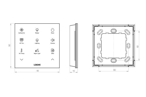 Touch Pure Flex Standard Tree Anthrazit - Mein Smart Home