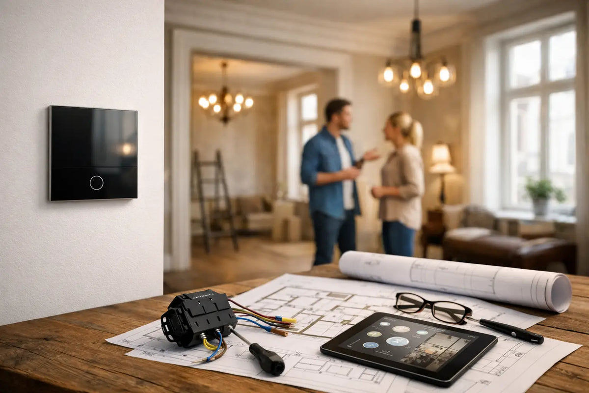 Intelligente Lichtsteuerung im Altbau planen
