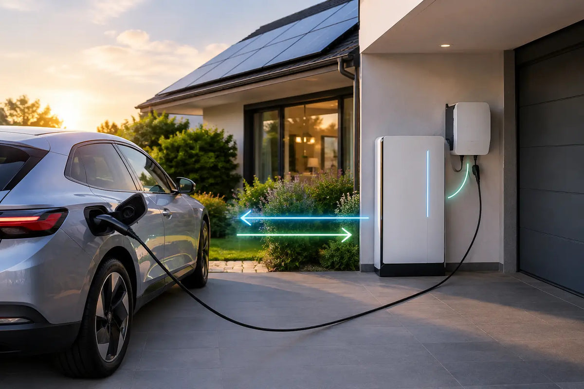 Bidirektionales Laden: E-Auto als Hausspeicher
