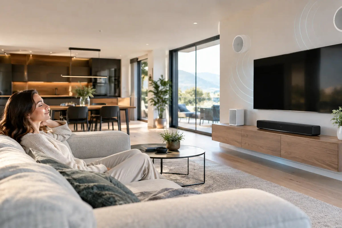 Loxone Audio Funktionen für Klang im ganzen Haus
