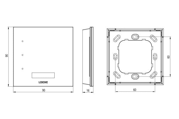 Touch Pure Flex Tree Anthrazit | Wallbox Bedienung