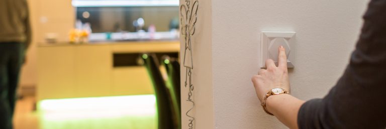 Touch Air Weiß | Bedienelement - Mein Smart Home